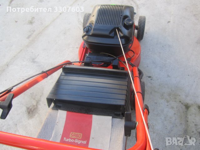 намалена косачка ел.стартер,самоход SABO 7460, снимка 6 - Градинска техника - 35772395