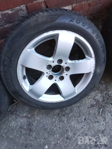 Гуми с джанти мерцедес, снимка 5 - Гуми и джанти - 52080805