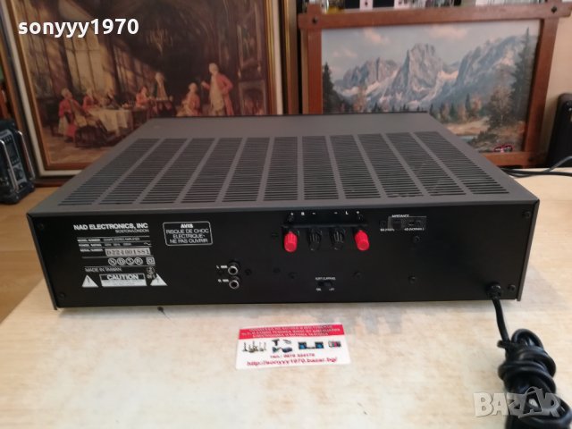 NAD 2240PE POWER AMPLIFIER-ВНОС SWISS 0302221939, снимка 11 - Ресийвъри, усилватели, смесителни пултове - 35663719