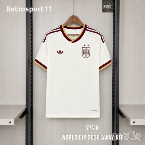Испания - СП 2026 - гостуващ екип - Away Kit - тениска - Размер L, снимка 3 - Футбол - 55586277