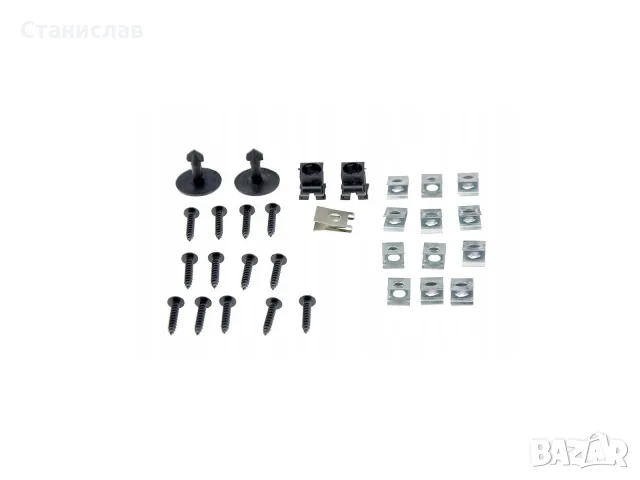 Комплект копки (щипки, крепежни елементи) за кора под двигател за Audi A4 B7, Audi A4 B6