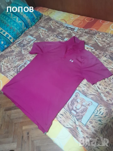 Оригинална Тениска Under Armour-L, снимка 3 - Тениски - 51314811