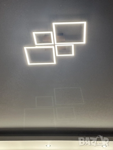 LED Плафон BRILONER Leuchten 48W – Димируема Светлина, 4,000 lm, 3,000 K, Черно-Дървесен Дизайн!, снимка 3 - Лед осветление - 52123273