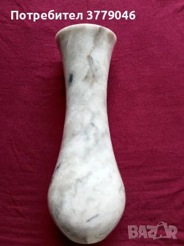 Мраморна ваза с пепелник , снимка 5 - Антикварни и старинни предмети - 49517489