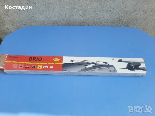багажник-греди-релси-рейки MENABO BRIO 120 см, снимка 8 - Аксесоари и консумативи - 55791537