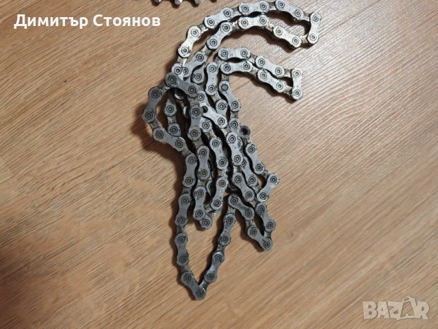 Плочи Shimano Deore M5100-2 36/26t + верига, снимка 4 - Части за велосипеди - 52654843