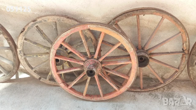 масивни колела от каруца - огромни , снимка 8 - Антикварни и старинни предмети - 50659952