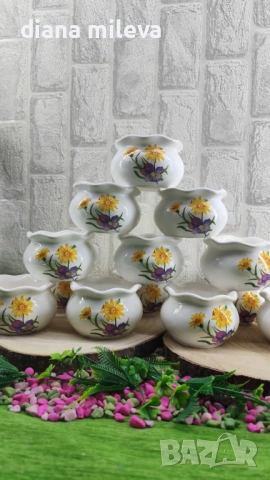 Гърнета кашпи от гипсокерамика!