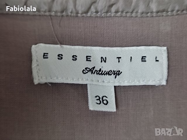 Essentiel silk dress S, снимка 3 - Рокли - 41478175