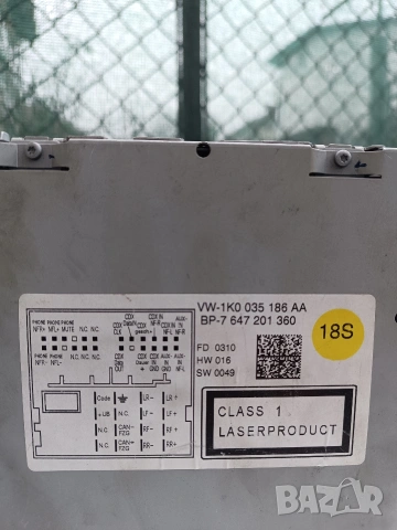 VW радио/CD , снимка 4 - Аудиосистеми - 53425329