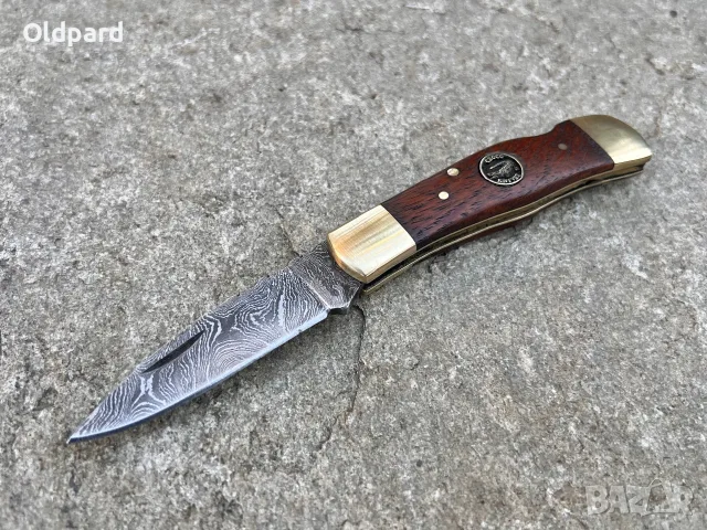Автентичен компактен винтидж сгъваем джобен нож Croco Knives (CK-3001)