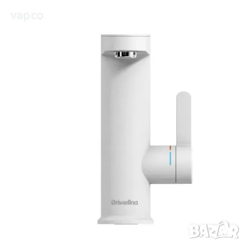 Проточен смесител с нагревател за кухня и баня Briwellna BP21-Black, снимка 2 - Смесители - 49438469