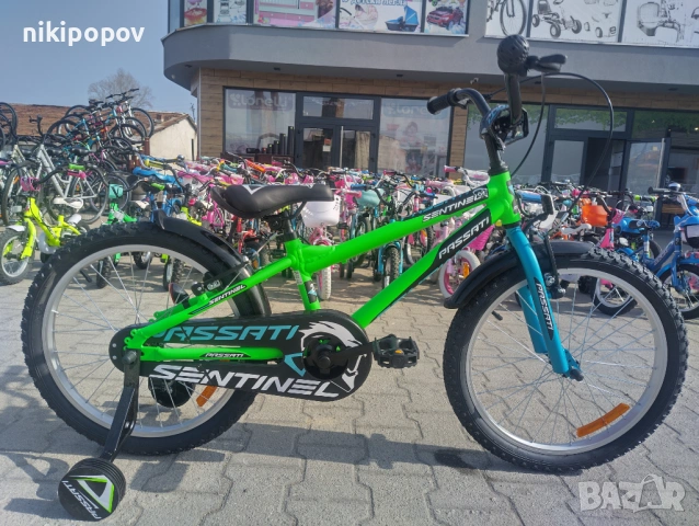 PASSATI Алуминиев велосипед 20" SENTINEL зелен