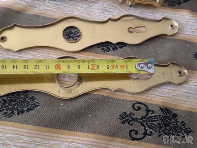 Ретро дръжка за врата с шилд комплект, снимка 3 - Други ценни предмети - 50161346