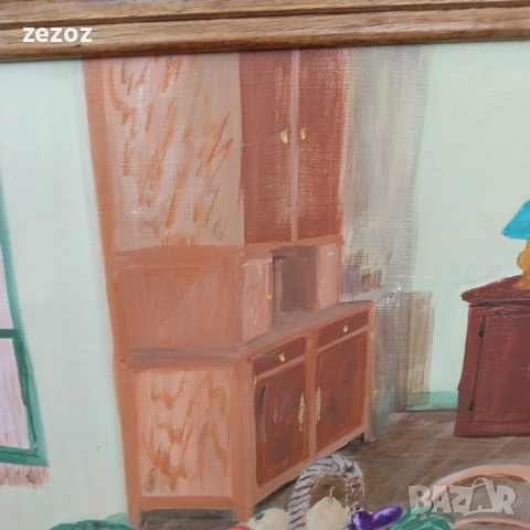 Картина натюрморт масло върху платно, снимка 8 - Картини - 51745150