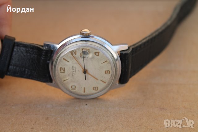 СССР часовник ''Полет'' 17 камъка, снимка 7 - Мъжки - 44227237