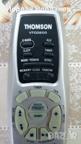 Дистанционно Тhomson VTCD 200, снимка 3 - Аудиосистеми - 40416870
