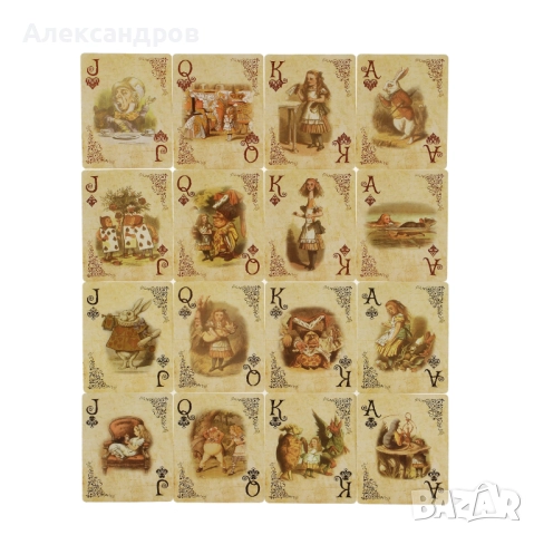 Карти ретро мацки и Алиса в страната на чудесата , снимка 10 - Други ценни предмети - 52297208
