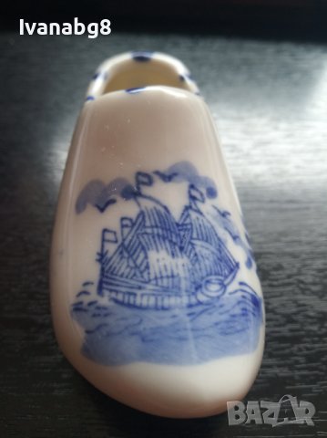 Сувенири: Холандска пантофка, дървена купа, малка сувенирна лъжичка , снимка 2 - Други ценни предмети - 41186001