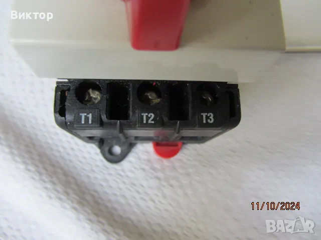 Пакетен трифазен ел. прекъсвач 63A, снимка 6 - Други машини и части - 47738449