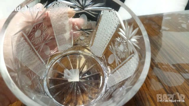 кристална ледарка , снимка 6 - Антикварни и старинни предмети - 32339580