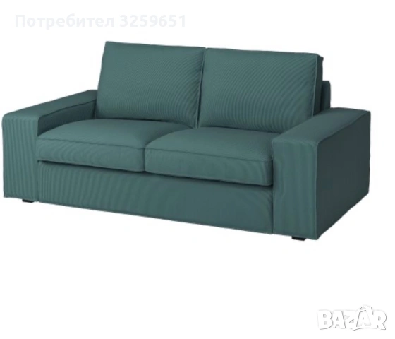 Двуместен диван икеа, снимка 5 - Дивани и мека мебел - 53150411