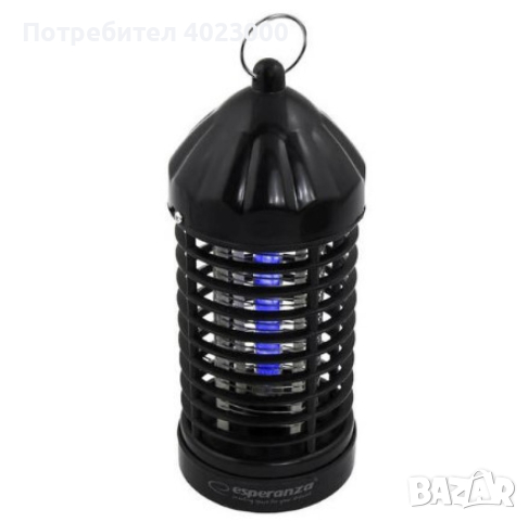 Лампа против насекоми UV Esperanza EHQ005 Terminator II, снимка 2 - Други - 44598409