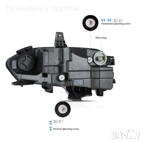 Комплект LED фарове с динамични мигачи за Chevrolet Camaro 2019 - 2024, снимка 4 - Части - 47995263