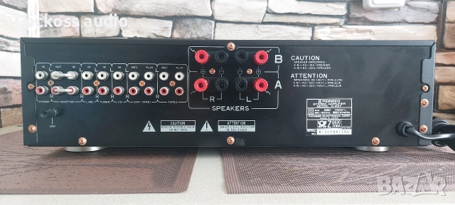 Стерео усилвател PIONEER A-447, снимка 5 - Ресийвъри, усилватели, смесителни пултове - 52559498