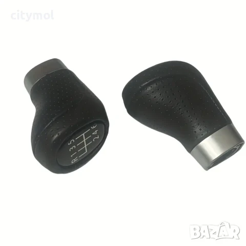 Топка за скоростен лост BMW 1 3 5 6 E30 E36 E39 E46 E60 E87 E90- 6 скорости, перфорирана кожа, снимка 2 - Аксесоари и консумативи - 50578878