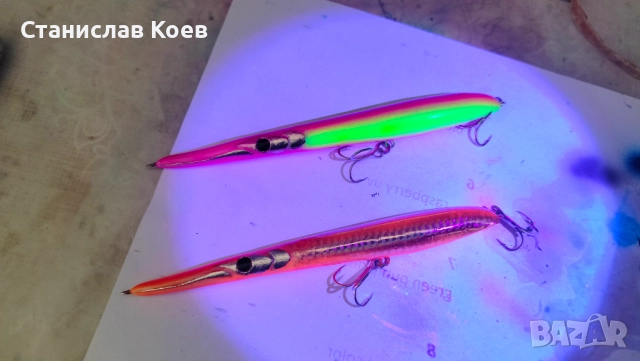 воблери за лефер глайдер 160мм., снимка 3 - Такъми - 52596560
