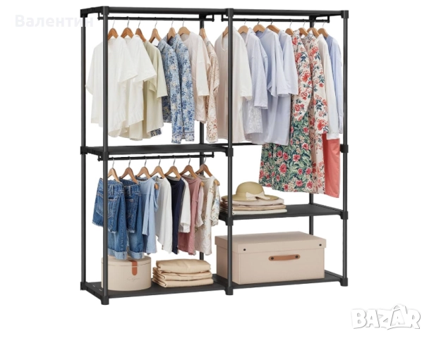 Сгъваем отворен гардероб SONGMICS