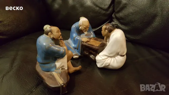 японски статуи на рибари за ценители , снимка 16 - Антикварни и старинни предмети - 49025942