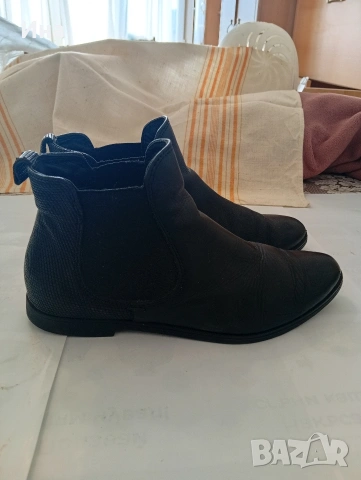 Дамски боти н.36 черни естеств. кожа, снимка 4 - Дамски боти - 53705422
