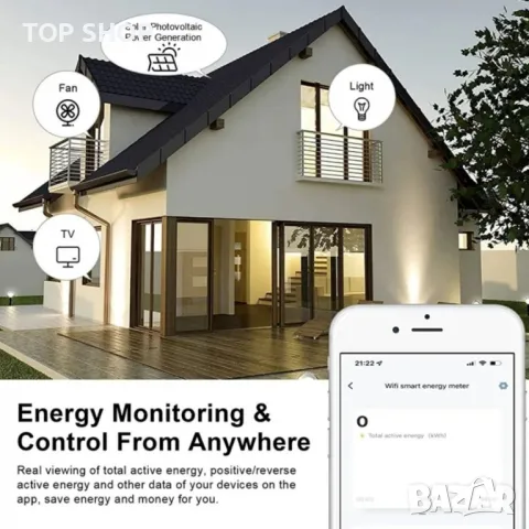 Интелигентен монофазен измервателен уред, снимка 3 - Други - 48781782