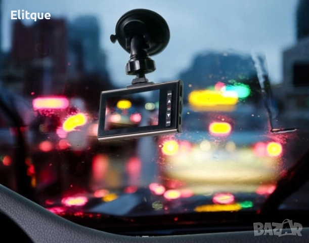 Стилен DVR в златисто или черно с 2,4 инча екран и голям ъгъл на виждане AC81, снимка 4 - Друга електроника - 52814913