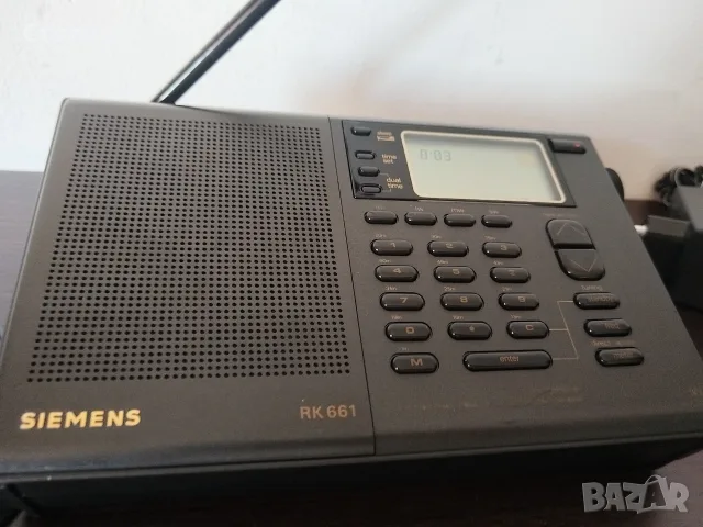 Радио SIEMENS RK 661 Germany, снимка 7 - Радиокасетофони, транзистори - 55888497