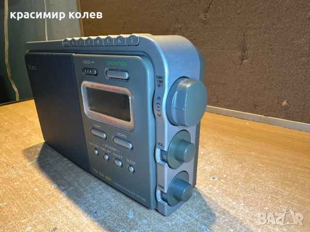 радиоприемник "Sony ICF-M770S", снимка 5 - Радиокасетофони, транзистори - 52889162