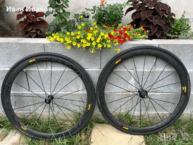 Карбонови клинчер капли MAVIC, снимка 1