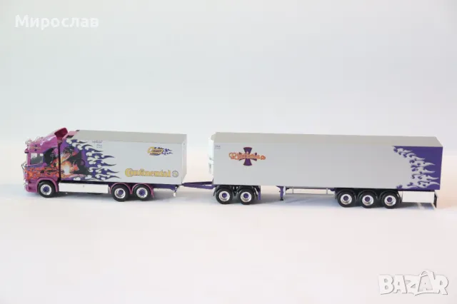 HERPA 1:87 H0 SCANIA АВТОВЛАК КАМИОН ТИР МОДЕЛ КОЛИЧКА