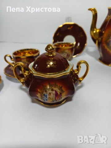 Сервиз за кафе „Трите грации“, снимка 8 - Сервизи - 53399779