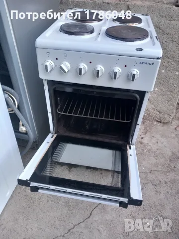 Готварска печка с забелешки работи