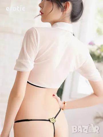 Еротично бельо - костюм на стюардеса - Код: К-1167, снимка 13 - Бельо - 49861189