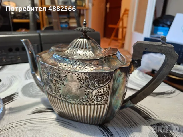 Посребрени ретро съдове, снимка 5 - Антикварни и старинни предмети - 56349112