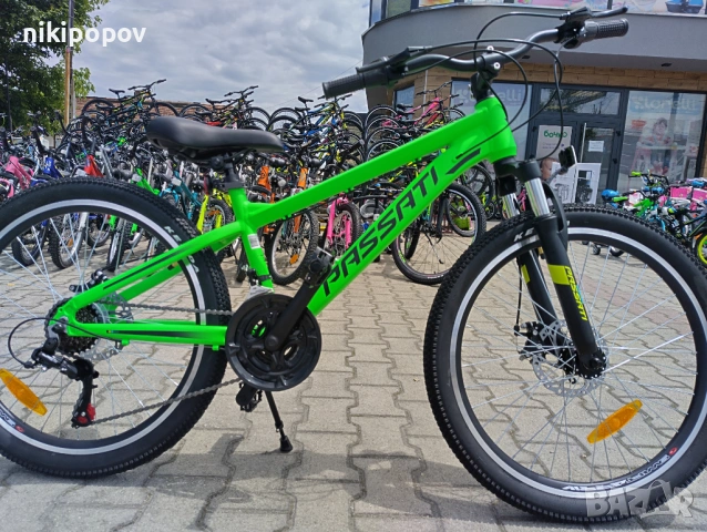 PASSATI Алуминиев велосипед 24" ALUMINIUM зелен