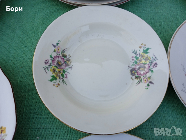 Порцелан чинии 15 броя, снимка 10 - Чинии - 36120055