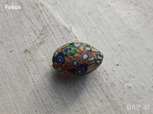 Мънисто Millfiori, снимка 2 - Антикварни и старинни предмети - 53445592