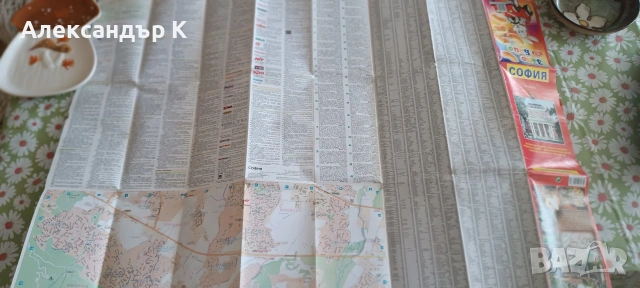 Пътна карта на София и  Пловдив-град,Пловдив-област и Асеновград, снимка 8 - Колекции - 53753295