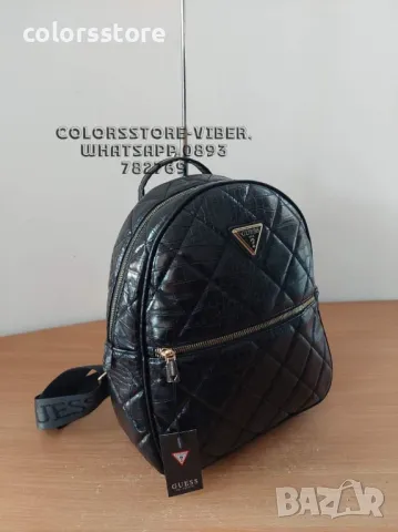Черна раница Guess-SG127U, снимка 3 - Раници - 47415097