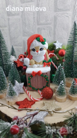 Коледно Зайче, идеален подарък за малки и големи!!, снимка 3 - Декорация за дома - 52343807
